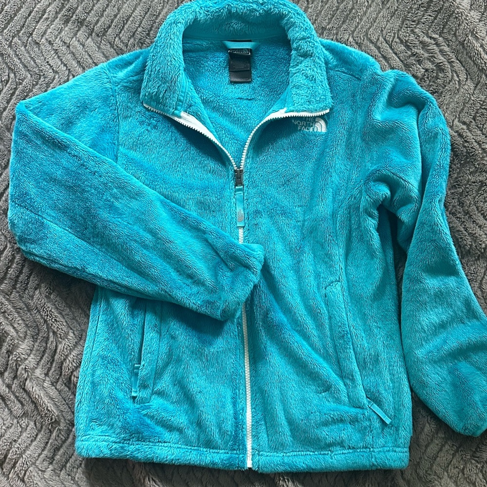 Fuzzy Girls North Face